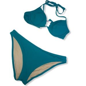 Victoria's Secret Teal Bikini Set